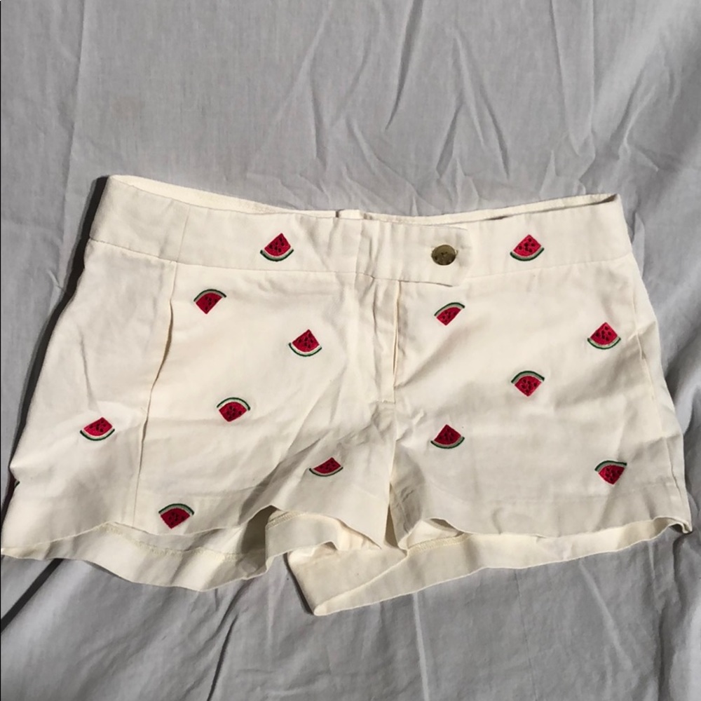 Watermelon J Crew size 0 shorts